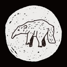 anteater doodle N5