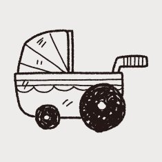 baby cart doodle N4