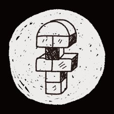 block toy doodle N31