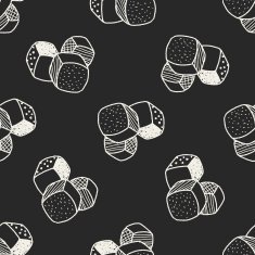 block toy doodle seamless pattern background N6