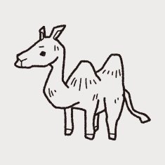 camel doodle N10