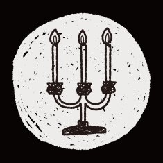 candle doodle N24