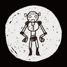 robot doodle N261