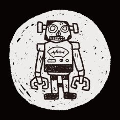 robot doodle N265