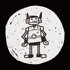robot doodle N269