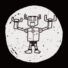 robot doodle N272