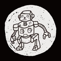 robot doodle N273