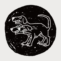 Cerberus doodle N6