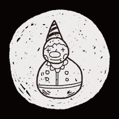 clown toy doodle N5