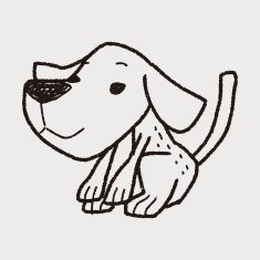 Dog doodle N34