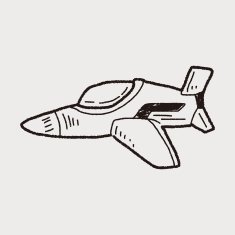 airplane doodle N65
