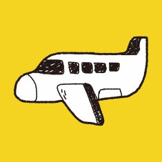 airplane doodle N77