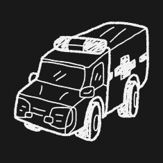 Ambulance doodle N3