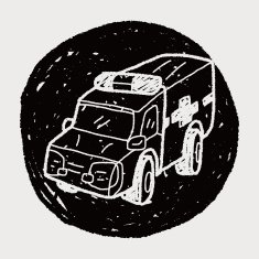 Ambulance doodle N4