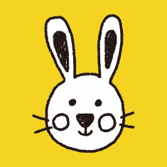 animal rabbit doodle drawing N4