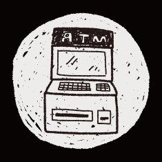 ATM doodle drawing N26