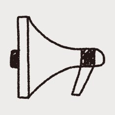 doodle Megaphone N18