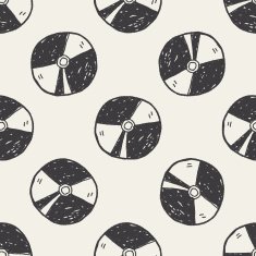 dvd doodle seamless pattern background