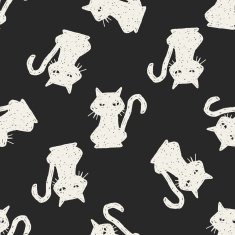 black cat doodle N4