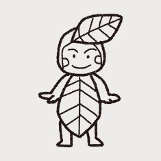 elf doodle N17