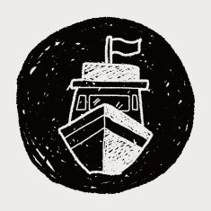 Boat doodle N58
