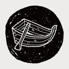 Boat doodle N61