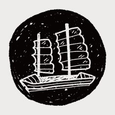 Boat doodle N63