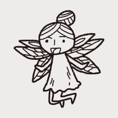 fairy doodle N13