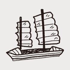 Boat doodle N75