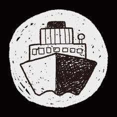 Boat doodle N77