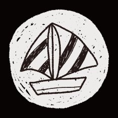 Boat doodle N79