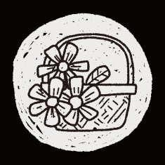 Flower doodle N130