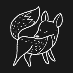 fox doodle N8