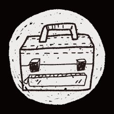 briefcase doodle N19