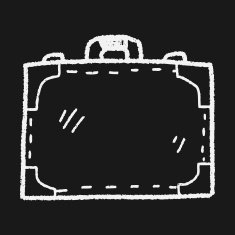 briefcase doodle drawing N12
