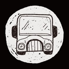bus doodle N20