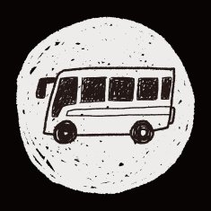 bus doodle N21