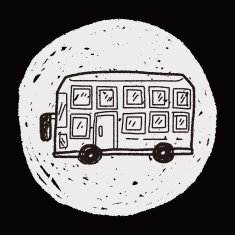 bus doodle N23