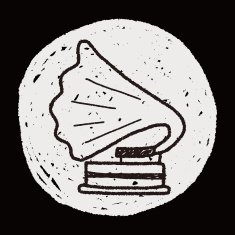 gramophone doodle N11