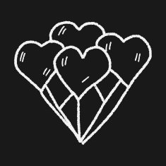heart balloon doodle N5