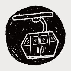 Cable Car doodle N12
