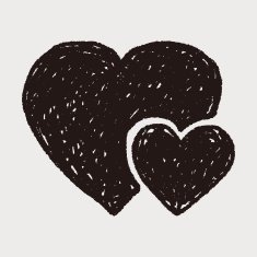 heart doodle N6