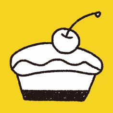 cake doodle drawing N8