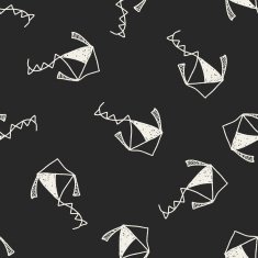 Kite doodle seamless pattern background N2