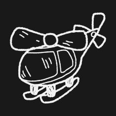 helicopter doodle N14