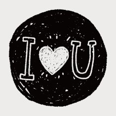 I love you doodle N6