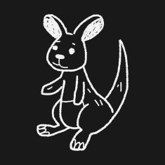 kangaroo doodle N4