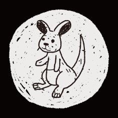 kangaroo doodle N5