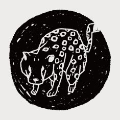 leopard doodle N4