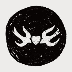 love bird doodle N10